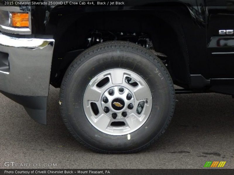 Black / Jet Black 2015 Chevrolet Silverado 2500HD LT Crew Cab 4x4