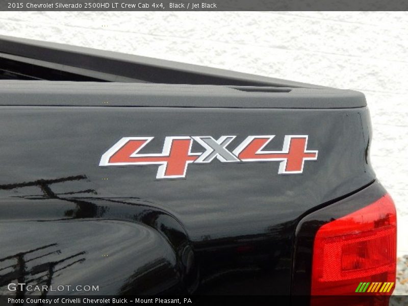 Black / Jet Black 2015 Chevrolet Silverado 2500HD LT Crew Cab 4x4