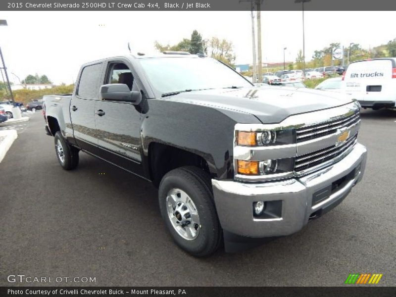 Black / Jet Black 2015 Chevrolet Silverado 2500HD LT Crew Cab 4x4