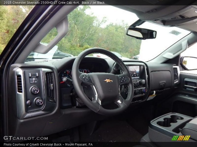 Black / Jet Black 2015 Chevrolet Silverado 2500HD LT Crew Cab 4x4