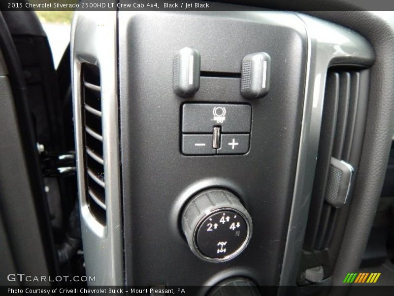 Black / Jet Black 2015 Chevrolet Silverado 2500HD LT Crew Cab 4x4