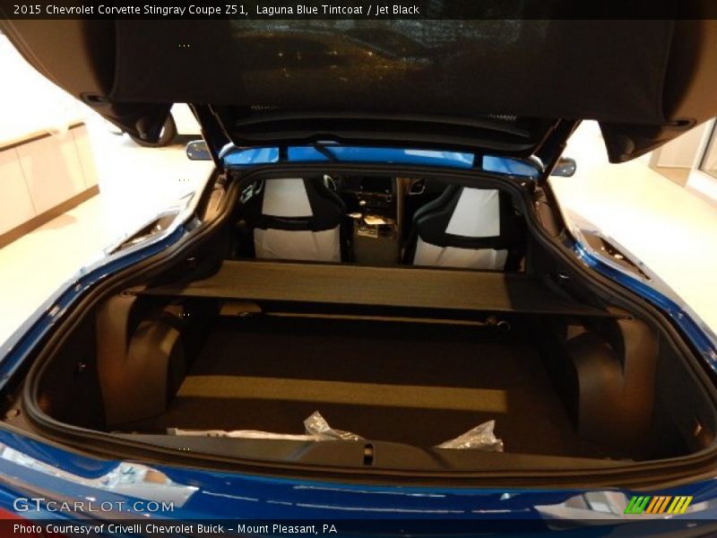 Laguna Blue Tintcoat / Jet Black 2015 Chevrolet Corvette Stingray Coupe Z51