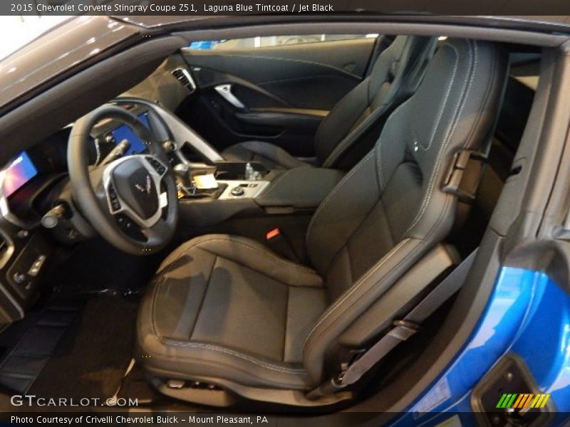 Front Seat of 2015 Corvette Stingray Coupe Z51