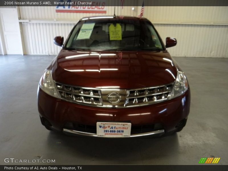 Merlot Pearl / Charcoal 2006 Nissan Murano S AWD
