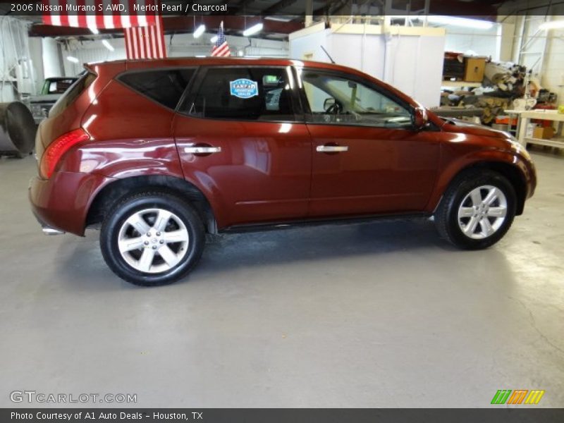 Merlot Pearl / Charcoal 2006 Nissan Murano S AWD