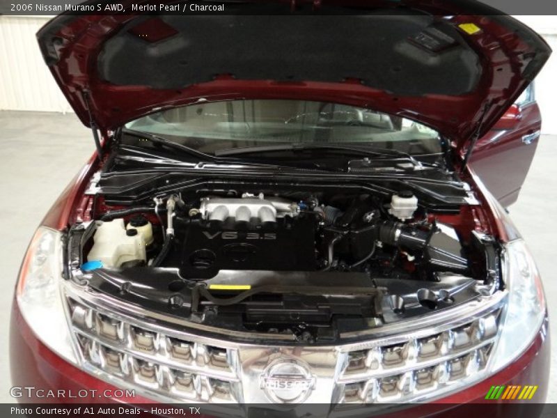 Merlot Pearl / Charcoal 2006 Nissan Murano S AWD