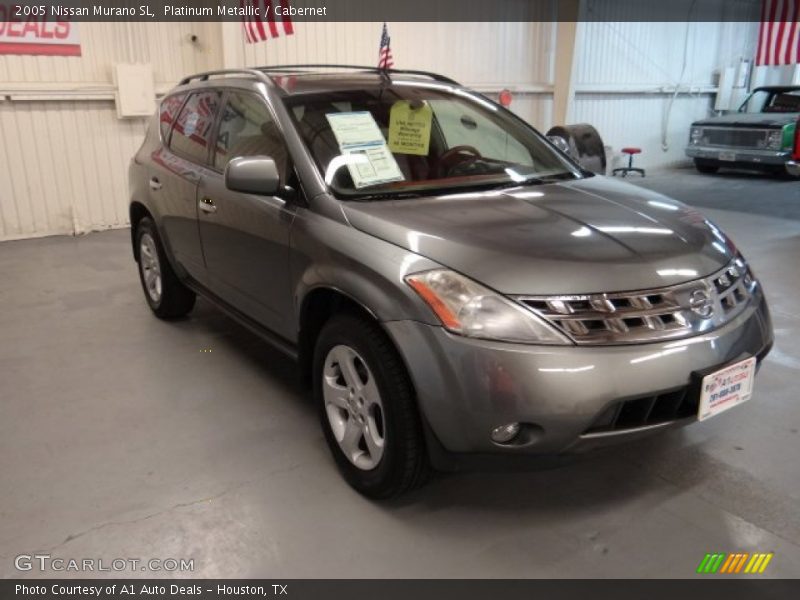 Platinum Metallic / Cabernet 2005 Nissan Murano SL