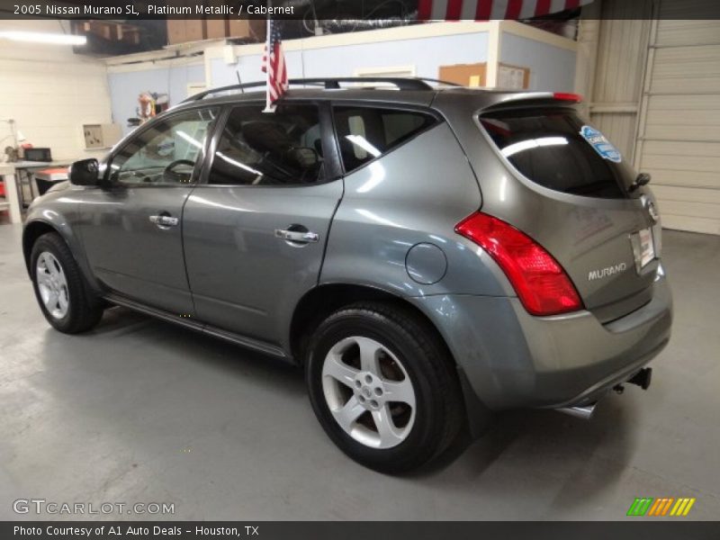 Platinum Metallic / Cabernet 2005 Nissan Murano SL