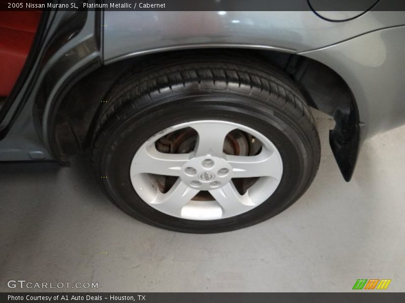 Platinum Metallic / Cabernet 2005 Nissan Murano SL
