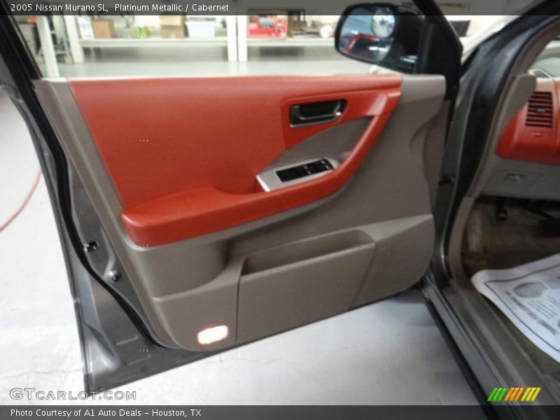 Platinum Metallic / Cabernet 2005 Nissan Murano SL