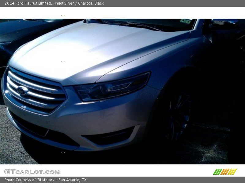 Ingot Silver / Charcoal Black 2014 Ford Taurus Limited