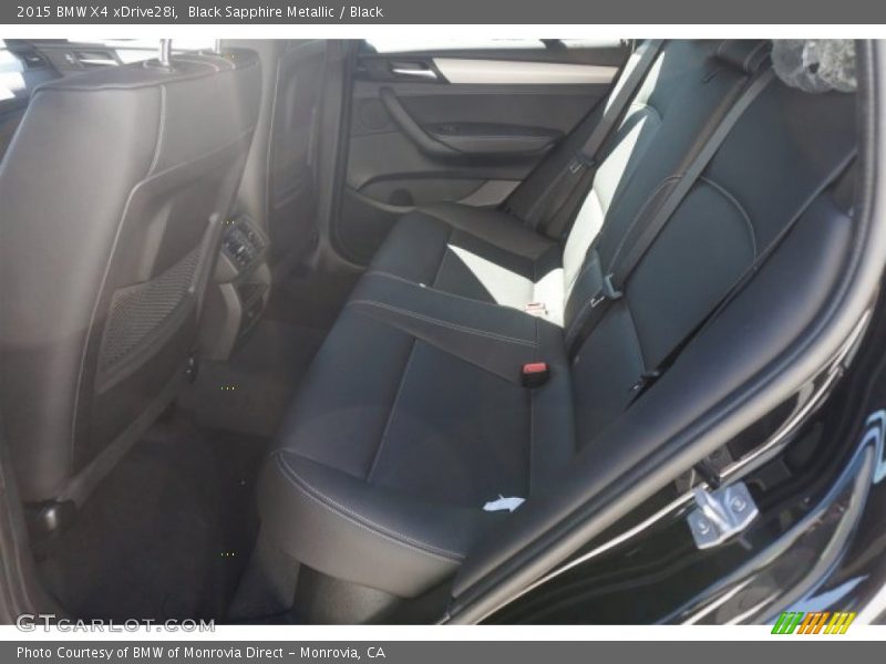 Black Sapphire Metallic / Black 2015 BMW X4 xDrive28i