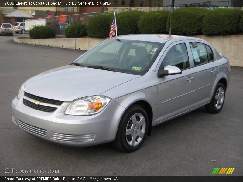 Ultra Silver Metallic / Gray 2008 Chevrolet Cobalt LT Sedan