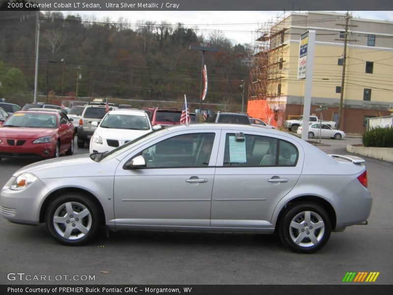 Ultra Silver Metallic / Gray 2008 Chevrolet Cobalt LT Sedan