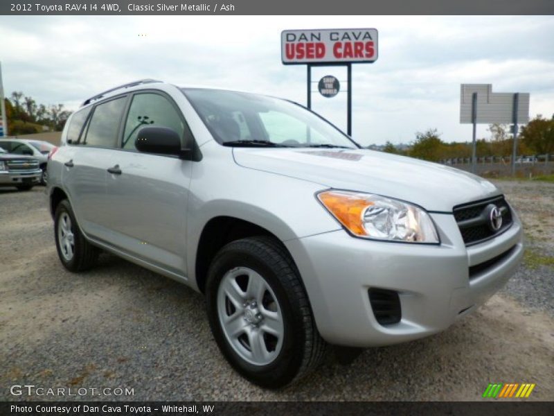 Classic Silver Metallic / Ash 2012 Toyota RAV4 I4 4WD