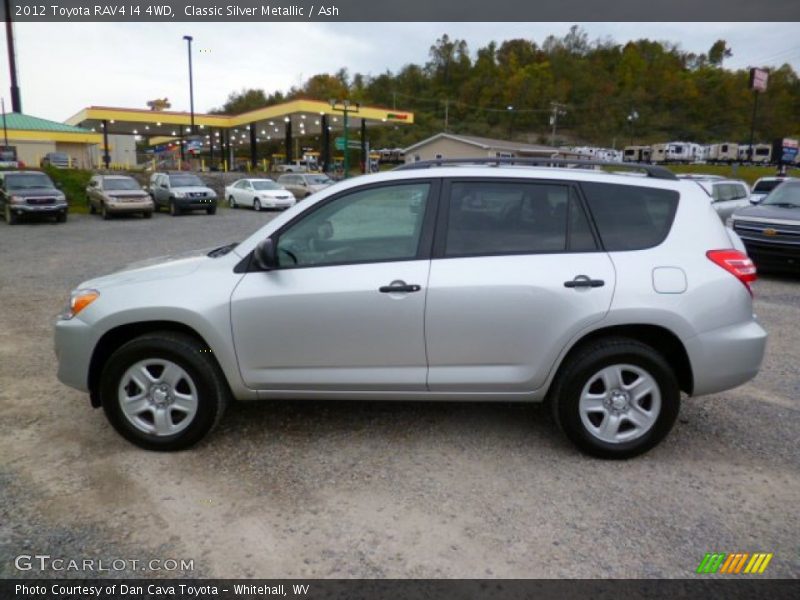 Classic Silver Metallic / Ash 2012 Toyota RAV4 I4 4WD