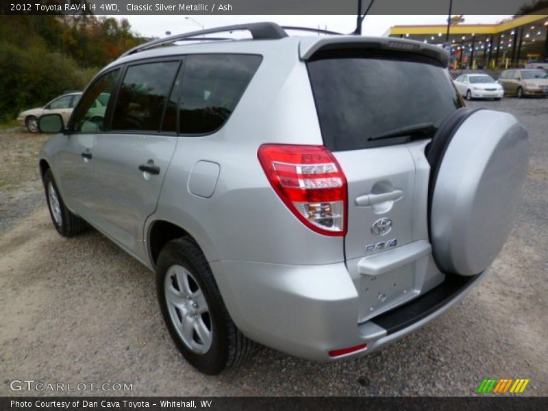 Classic Silver Metallic / Ash 2012 Toyota RAV4 I4 4WD