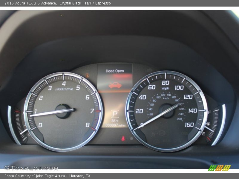 Crystal Black Pearl / Espresso 2015 Acura TLX 3.5 Advance