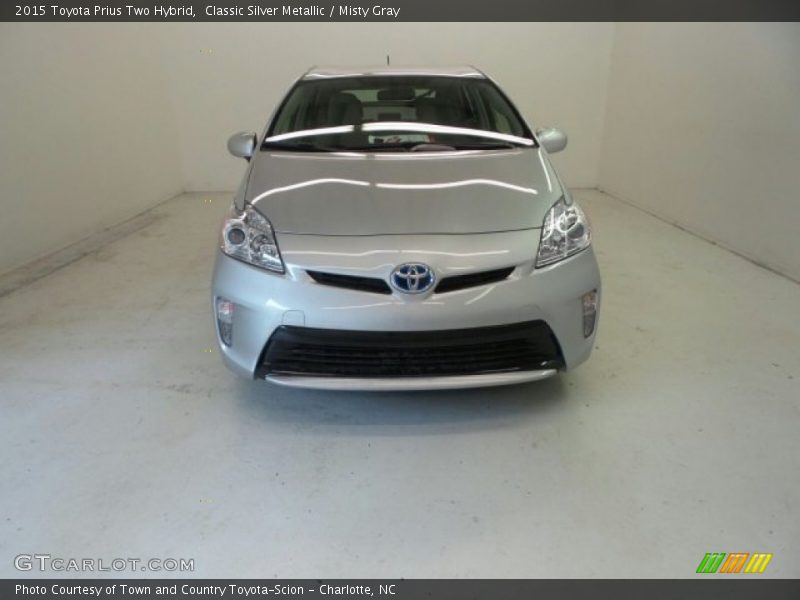 Classic Silver Metallic / Misty Gray 2015 Toyota Prius Two Hybrid