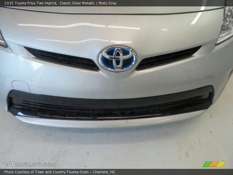 Classic Silver Metallic / Misty Gray 2015 Toyota Prius Two Hybrid