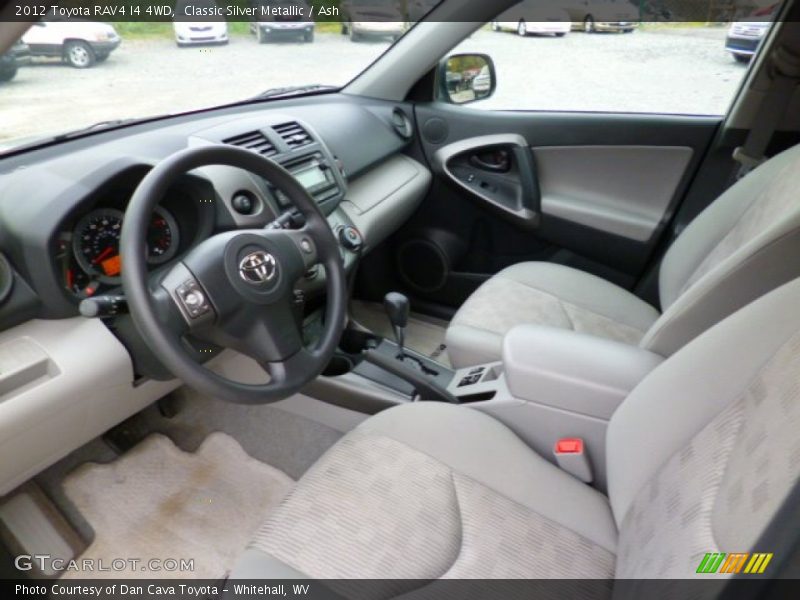 Classic Silver Metallic / Ash 2012 Toyota RAV4 I4 4WD