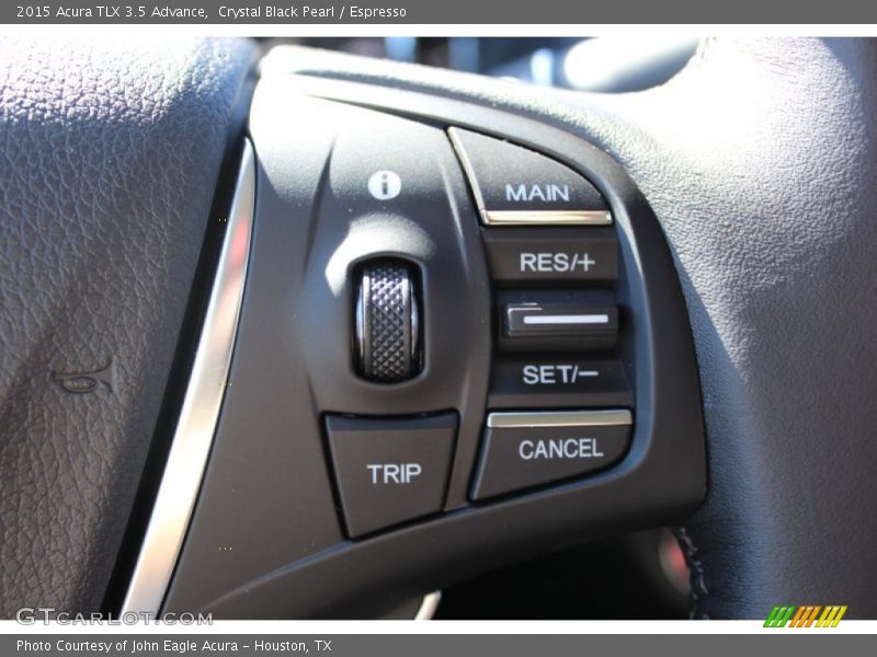Crystal Black Pearl / Espresso 2015 Acura TLX 3.5 Advance
