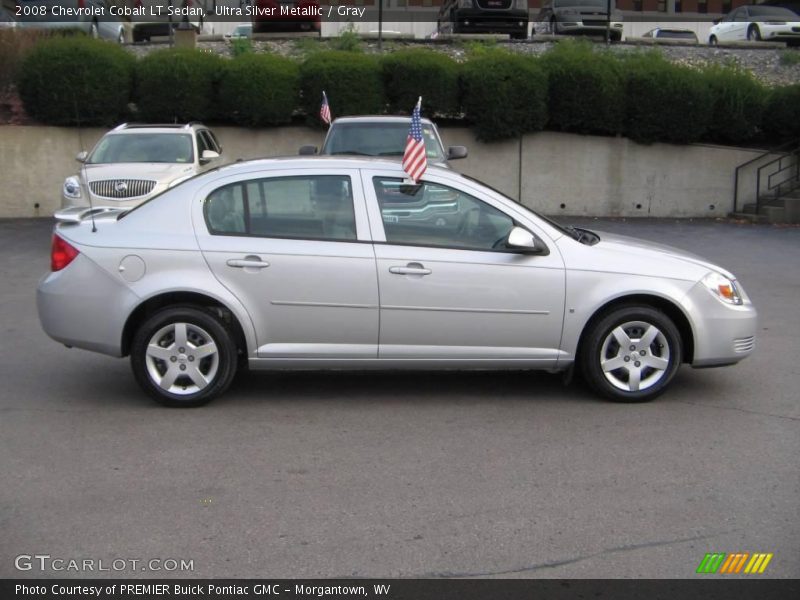 Ultra Silver Metallic / Gray 2008 Chevrolet Cobalt LT Sedan