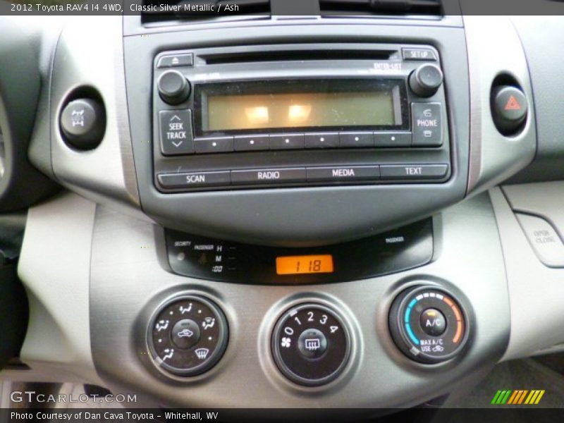 Classic Silver Metallic / Ash 2012 Toyota RAV4 I4 4WD