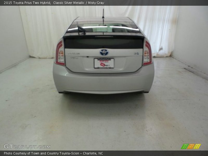 Classic Silver Metallic / Misty Gray 2015 Toyota Prius Two Hybrid