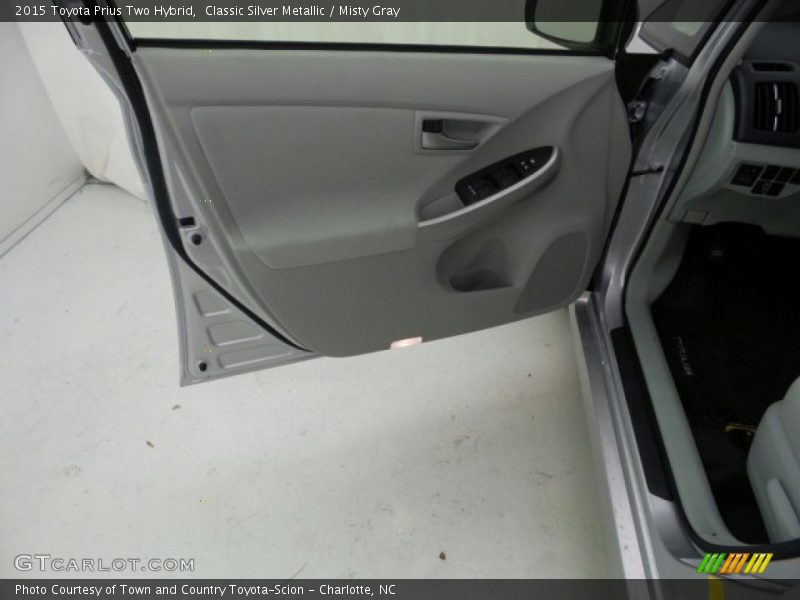 Classic Silver Metallic / Misty Gray 2015 Toyota Prius Two Hybrid