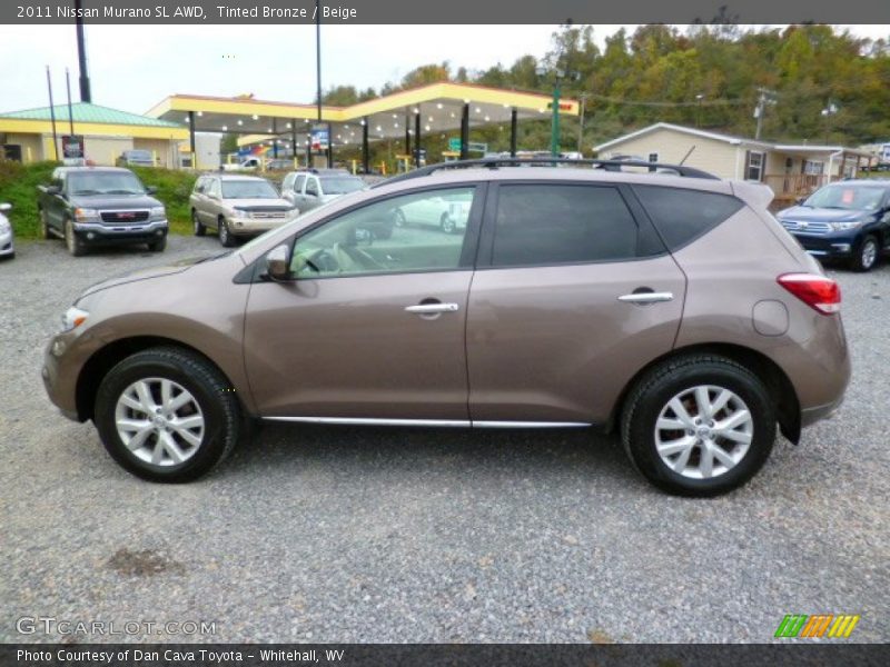 Tinted Bronze / Beige 2011 Nissan Murano SL AWD