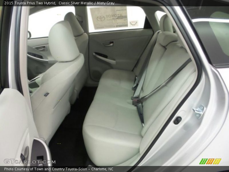 Classic Silver Metallic / Misty Gray 2015 Toyota Prius Two Hybrid