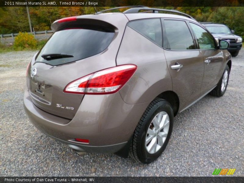 Tinted Bronze / Beige 2011 Nissan Murano SL AWD