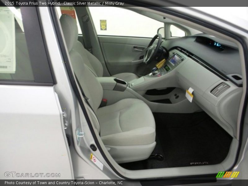 Classic Silver Metallic / Misty Gray 2015 Toyota Prius Two Hybrid