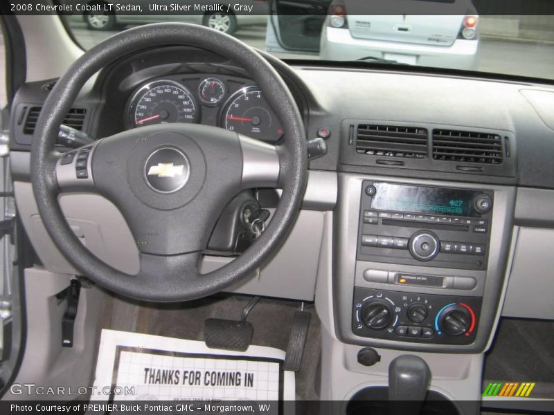 Ultra Silver Metallic / Gray 2008 Chevrolet Cobalt LT Sedan