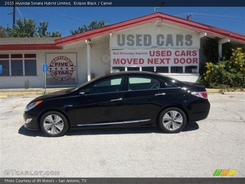 Eclipse Black / Camel 2015 Hyundai Sonata Hybrid Limited