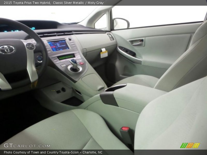 Classic Silver Metallic / Misty Gray 2015 Toyota Prius Two Hybrid