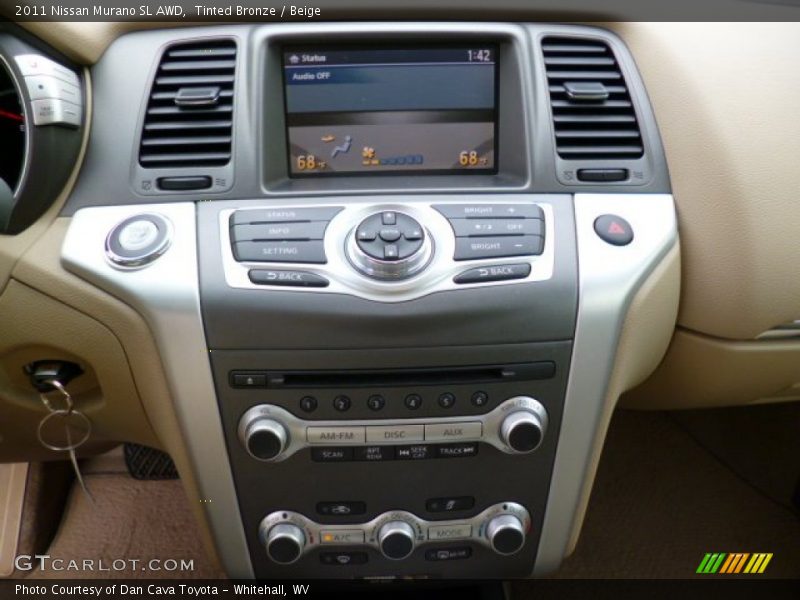 Tinted Bronze / Beige 2011 Nissan Murano SL AWD