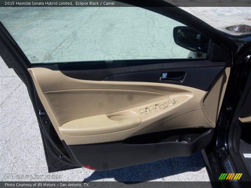 Eclipse Black / Camel 2015 Hyundai Sonata Hybrid Limited