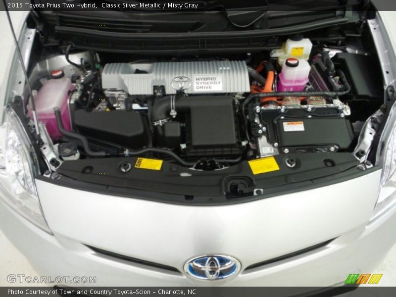 Classic Silver Metallic / Misty Gray 2015 Toyota Prius Two Hybrid
