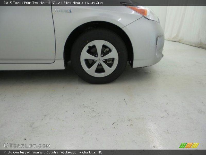 Classic Silver Metallic / Misty Gray 2015 Toyota Prius Two Hybrid