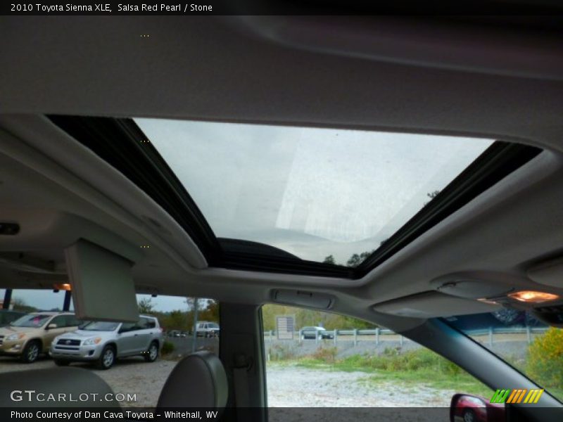Salsa Red Pearl / Stone 2010 Toyota Sienna XLE