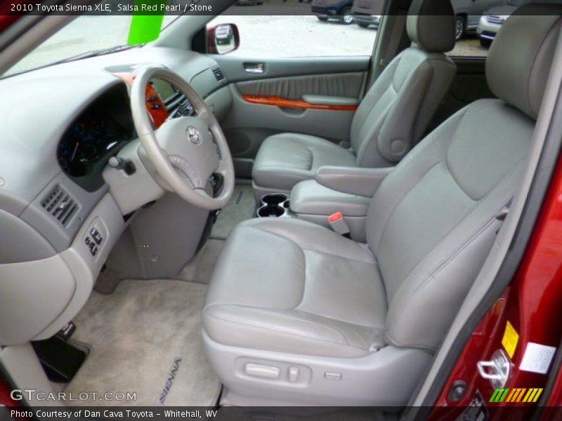 Salsa Red Pearl / Stone 2010 Toyota Sienna XLE