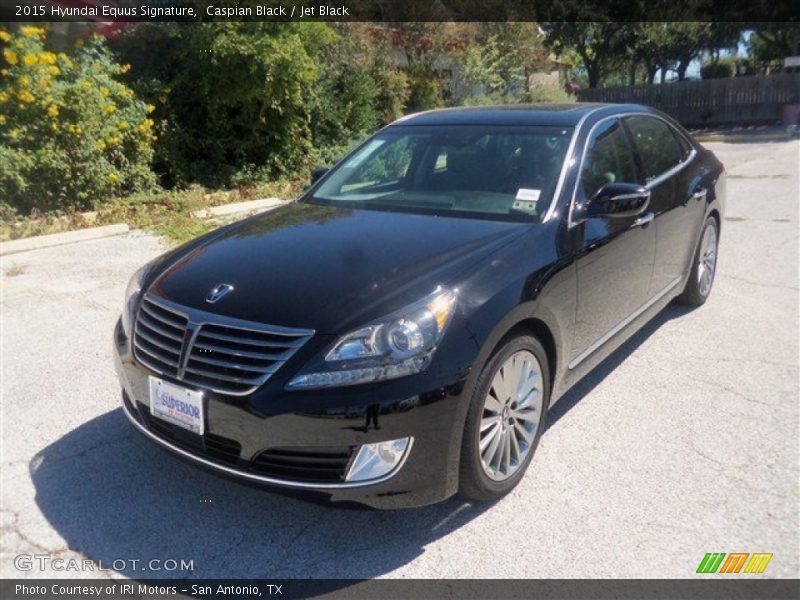 Caspian Black / Jet Black 2015 Hyundai Equus Signature