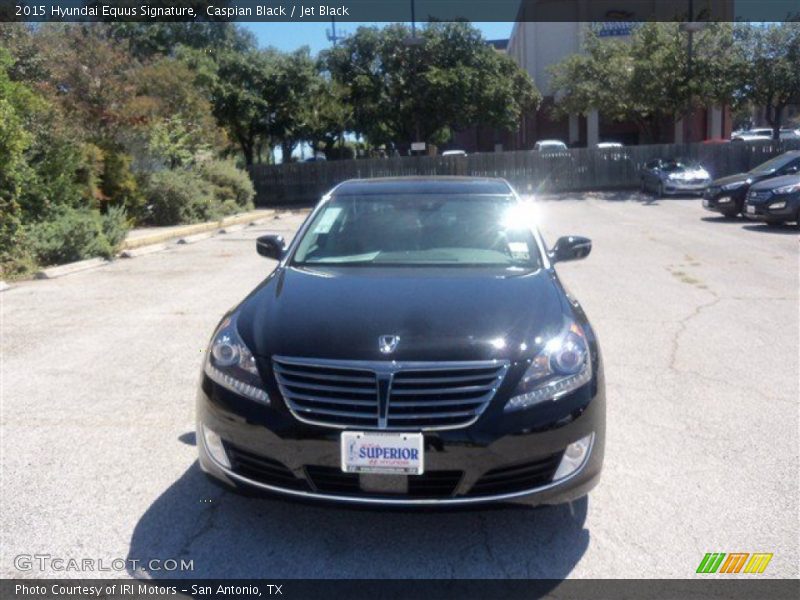Caspian Black / Jet Black 2015 Hyundai Equus Signature