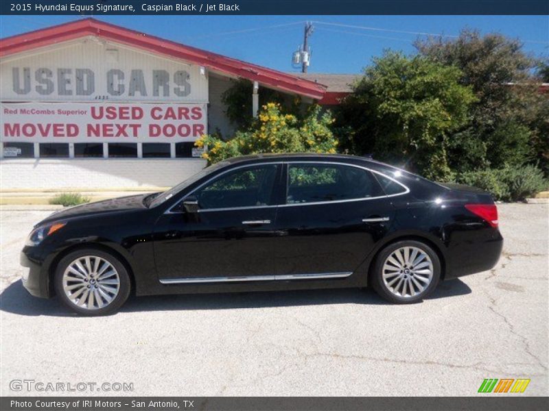 Caspian Black / Jet Black 2015 Hyundai Equus Signature