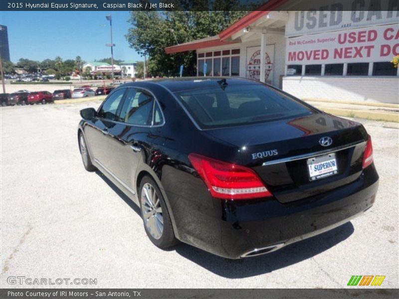 Caspian Black / Jet Black 2015 Hyundai Equus Signature