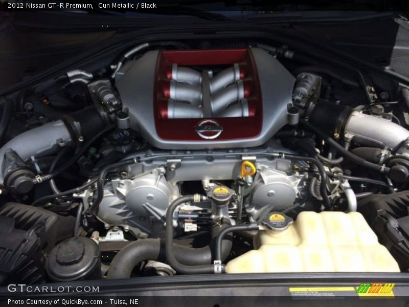  2012 GT-R Premium Engine - 3.8 Liter Twin-Turbocharged DOHC 24-Valve CVTCS V6 (VR38DETT)