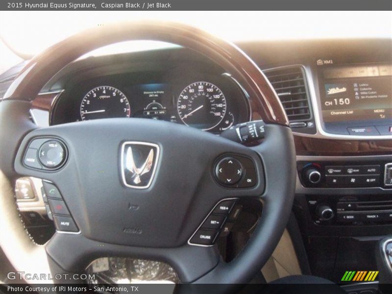 Caspian Black / Jet Black 2015 Hyundai Equus Signature