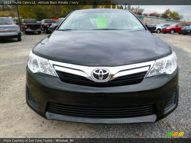 Attitude Black Metallic / Ivory 2013 Toyota Camry LE